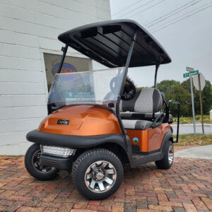 Metallic Orange Cart