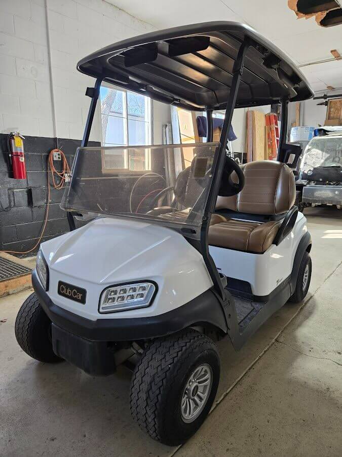 2017 Club Car Tempo White